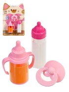 Аксессуары для пупса, бутылочки и соска - Фото 1