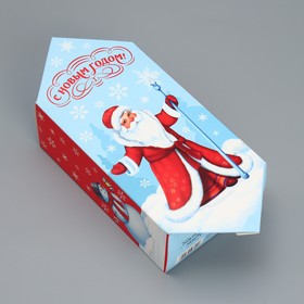 Сборная коробка‒конфета «Счастливого Нового года », 9,3 × 14,6 × 5,3 см