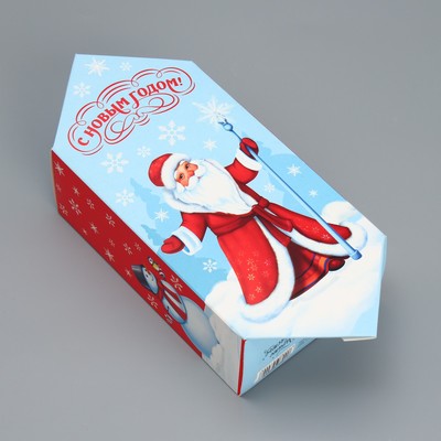 Сборная коробка‒конфета «Счастливого Нового года », 9,3 х 14,6 х 5,3 см, Новый год