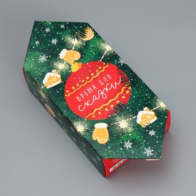 Сборная коробка‒конфета «Время для сказки», 9,3 х 14,6 х 5,3 см, Новый год