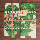 Коробка складная, подарочная новогодняя «Счастья в Новом году» 10×10×10 см - Фото 4