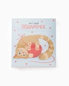 Новогодний подарочный набор «Подарочек» варежки размер 19 и аксессуары - фото 60822425