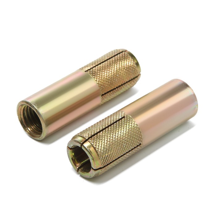 Анкер ЛОМ, забиваемый, стальной, желтопассированный, М20×80 мм, 25 шт. - Фото 1