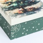 Коробка прямоугольная "Елка новогодняя" ,27 × 17 × 11 см - Фото 3