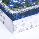 Коробка квадратная "Чудес в Новом Году!" , 19 × 19 × 10 см - фото 7691798