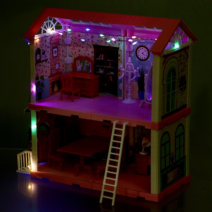 Кукольный домик «Крошики. Уютный дом» с мебелью - фото 1907882942