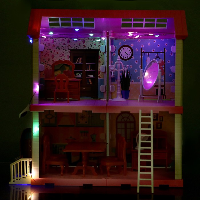 Кукольный домик «Крошики. Уютный дом» с мебелью - фото 1907882943