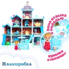 Дом для кукол «Зимний дворец» с куклой, питомцами и аксессуарами - Фото 3