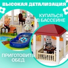 Кукольный домик «Коттедж» с аксессуарами, 343 детали, 3 этажа - Фото 3