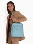 Рюкзак-сумка Astraria на молнии, с карманами, голубой - Фото 12