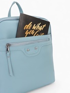 Рюкзак-сумка Astraria на молнии, с карманами, голубой - Фото 6