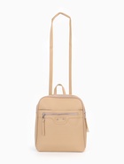 Рюкзак женский на молнии, с карманами, размер 27×10×31 см, бежевый - Фото 7