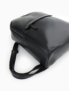 Рюкзак-сумка женский на молнии, с карманами, размер 27×9.5×32 см, чёрный - Фото 4