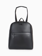 Рюкзак-сумка женский на молнии, с карманами, размер 27×9.5×32 см, чёрный - Фото 2