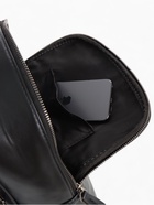 Рюкзак-сумка женский на молнии, с карманами, размер 27×9.5×32 см, чёрный - Фото 9