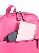 Рюкзак-сумка женский на молнии, с карманами, размер 27×9.5×32 см, фуксия - Фото 7