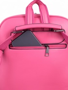 Рюкзак-сумка женский на молнии, с карманами, размер 27×9.5×32 см, фуксия - Фото 8