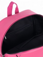 Рюкзак-сумка женский на молнии, с карманами, размер 27×9.5×32 см, фуксия - Фото 6