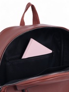 Рюкзак-сумка женский на молнии, с карманами, размер 27×9.5×32 см, коричневый - Фото 9