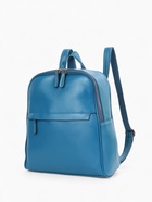 Рюкзак-сумка женский на молнии, с карманами, размер 27×9.5×32 см, синий - Фото 9