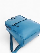 Рюкзак-сумка женский на молнии, с карманами, размер 27×9.5×32 см, синий - Фото 4