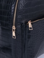 Рюкзак женский на молнии, с карманом, размер 24×12×31 см, чёрный - Фото 4