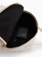 Рюкзак женский на молнии, с карманом, размер 24×12×31 см, белый - Фото 8