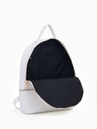 Рюкзак женский на молнии, с карманами, размер 27×10×34 см, белый - Фото 7