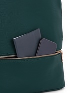 Рюкзак женский на молнии, с карманами, размер 27×10×34 см, зелёный - Фото 3