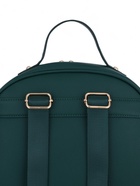 Рюкзак женский на молнии, с карманами, размер 27×10×34 см, зелёный - Фото 7