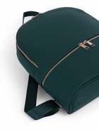 Рюкзак женский на молнии, с карманами, размер 27×10×34 см, зелёный - Фото 6