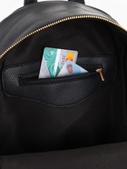 Рюкзак женский на молнии, с карманом, размер 27×13.5×33 см, чёрный - Фото 8