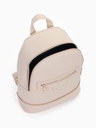 Рюкзак женский на молнии, с карманом, размер 27×13.5×33 см, молочный - Фото 6