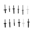 Клипсы и пистоны крепежные, 12 видов, набор 235 шт. - Фото 5