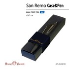 Ручка шариковая автоматическая, 1.0 мм, BrunoVisconti SAN REMO, стержень синий, металлический корпус Soft Touch графитовый, в синем футляре - Фото 3
