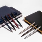 Ручка шариковая поворотная, 1.0 мм, BrunoVisconti FIRENZE, стержень синий, металлический корпус Soft Touch чёрный, в тубусе - Фото 6