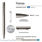 Ручка шариковая поворотная, 1.0 мм, BrunoVisconti FIRENZE, стержень синий, металлический корпус Soft Touch шампань, в тубусе - фото 9611312