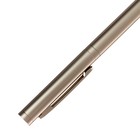 Ручка шариковая поворотная, 1.0 мм, BrunoVisconti FIRENZE, стержень синий, металлический корпус Soft Touch шампань, в футляре - Фото 4