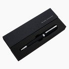 Ручка шариковая поворотная, 1.0 мм, BrunoVisconti MILANO, стержень синий, металлический корпус Soft Touch чёрный, в футляре - фото 301021880