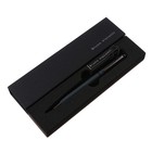 Ручка шариковая поворотная, 0.7 мм, BrunoVisconti PALERMO, стержень синий, металлический корпус Soft Touch графитовый, в футляре - фото 320460198
