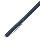 Ручка шариковая поворотная, 0.7 мм, BrunoVisconti PALERMO, стержень синий, металлический корпус Soft Touch сине-чёрный, в футляре - фото 10997936