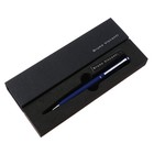 Ручка шариковая поворотная, 0.7 мм, BrunoVisconti PALERMO, стержень синий, металлический корпус Soft Touch тёмно-синий, в футляре - фото 298523067