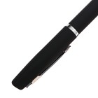 Ручка шариковая поворотная, 1.0 мм, BrunoVisconti PORTOFINO, стержень синий, металлический корпус Soft Touch чёрный, в футляре - фото 7660508