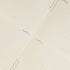 Ежедневник недатированный А5, 160 листов MEGAPOLIS, твёрдая обложка, искусственная кожа на бумажной основе, ляссе, бежевый блок 70 г/м2, коричневый - Фото 4