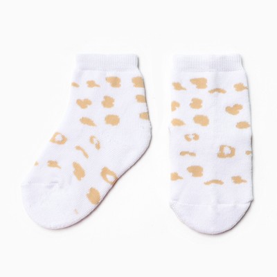 Носки махровые детские, белые, размер 22-24