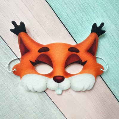 Карнавальная маска «Белочка»