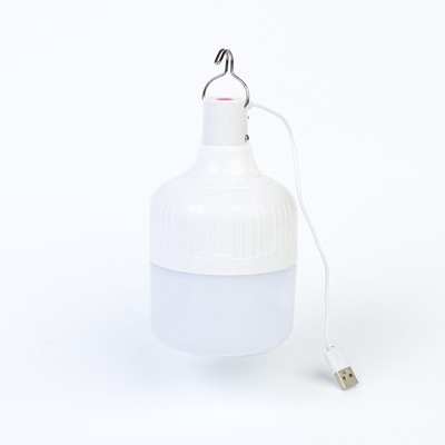 Фонарь кемпинговый аккумуляторный, 30 Вт, 2400 мАч, 2835, 3 режима