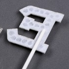 Топпер для торта LOVE, белый - Фото 4