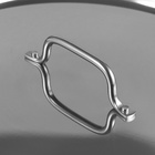 Котёл Катунь «Общепит», 25 л, d=35 см, с крышкой, капсульное дно, индукция, нержавеющая сталь, хромированная - Фото 4