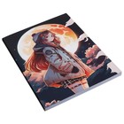 Ежедневник недатированный на склейке А5 80 листов, мягкая обложка "Лунная девочка" - Фото 3
